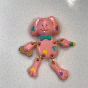 Pink bunny pin
